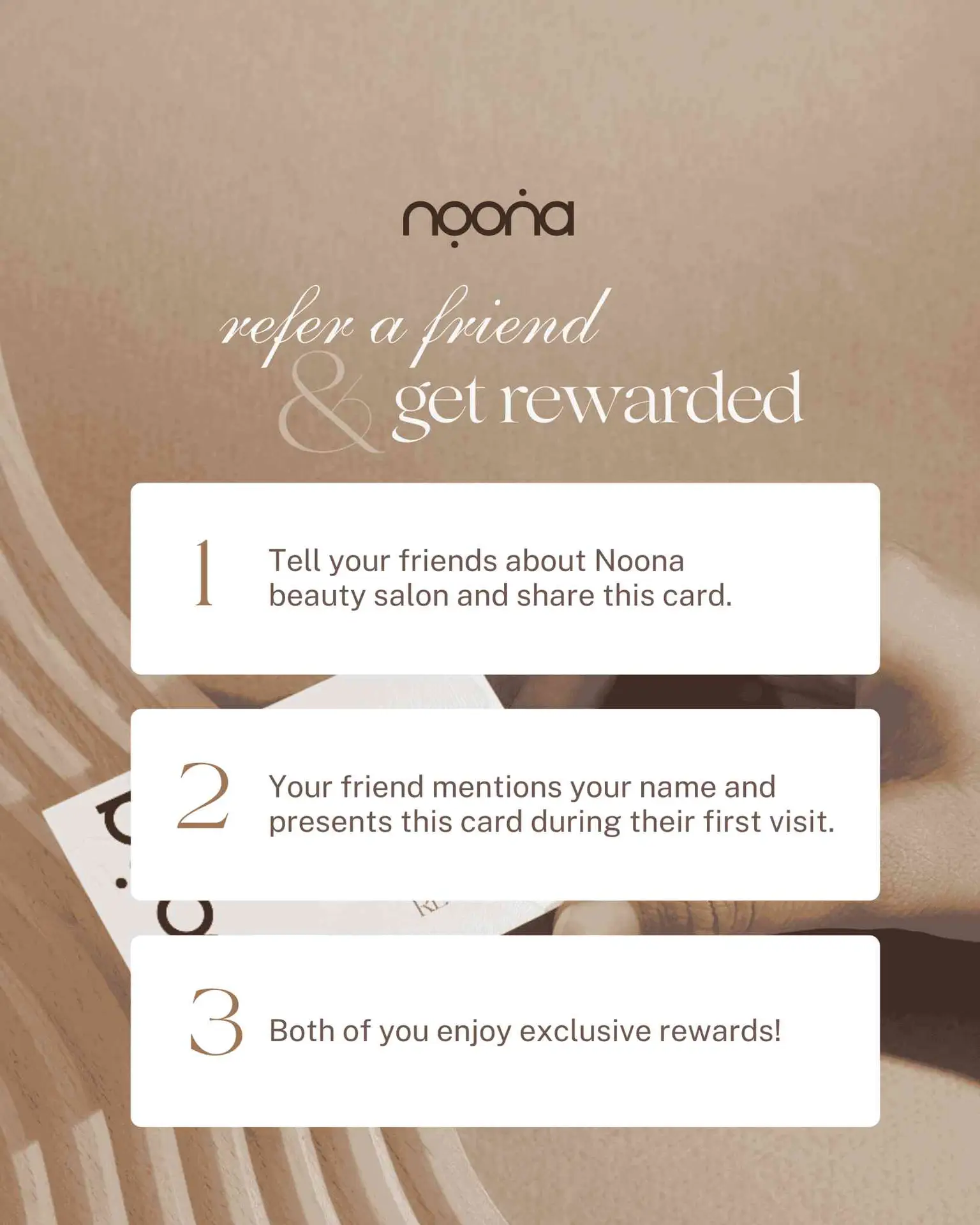 Noona Refer a freind offer 2